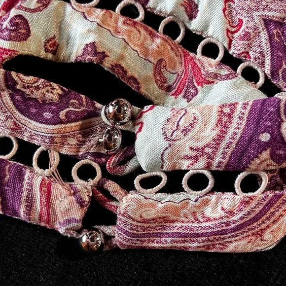 Zimmermann Paisley Halter Crop Top - Picture 7 of 15